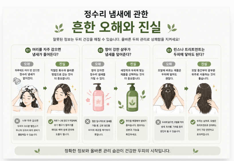정수리 냄새 원인은 무엇일까? 두피 냄새 없애는 샴푸법과 관리 방법 총정리 5 image 136