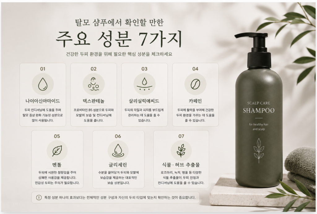 탈모 샴푸 성분표 보는 법, 꼭 확인해야 할 성분과 주의할 성분 총정리 4 image 192