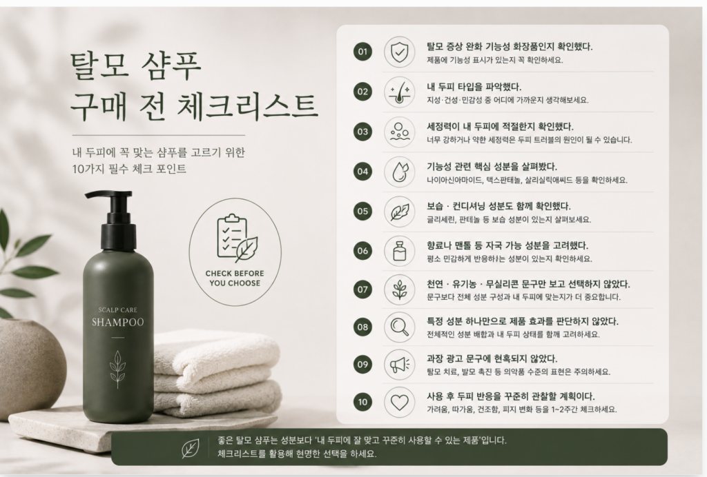 탈모 샴푸 성분표 보는 법, 꼭 확인해야 할 성분과 주의할 성분 총정리 7 image 195