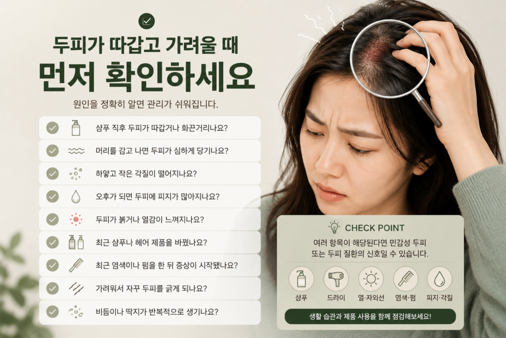 두피가 따갑고 가려운 이유 7가지, 민감성 두피가 보내는 신호 2 image 200