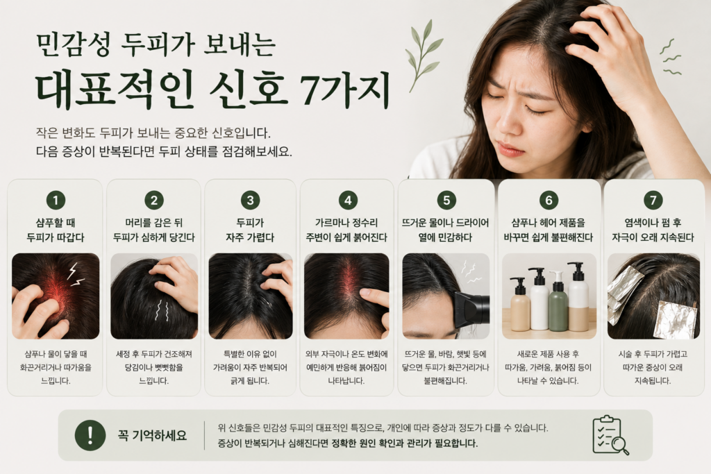 두피가 따갑고 가려운 이유 7가지, 민감성 두피가 보내는 신호 3 image 201