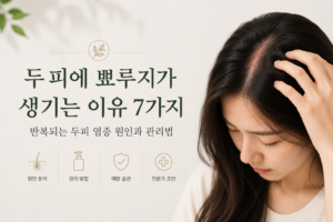 두피에 뾰루지가 생기는 이유 7가지, 반복되는 두피 염증 원인과 관리법 8 두피에 뾰루지가 생기는 이유 7가지, 반복되는 두피 염증 원인과 관리법
