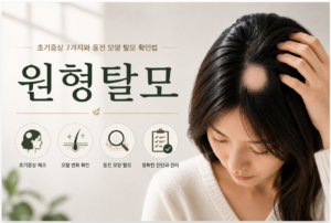 원형 탈모 초기증상 7가지, 동전 모양 탈모가 보인다면? 6 원형 탈모 초기증상 7가지, 동전 모양 탈모가 보인다면?
