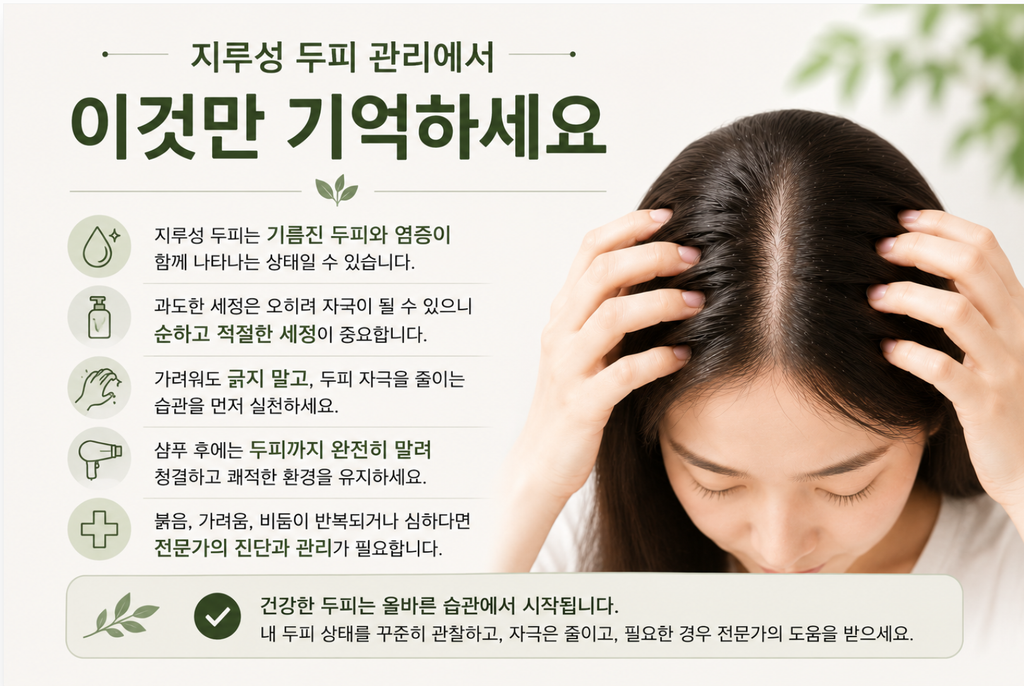지루성 두피 원인 7가지, 머리를 매일 감아도 기름지고 가려운 이유 4 image 313