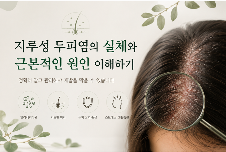 지루성 두피염의 실체와 근본적인 원인 이해하기