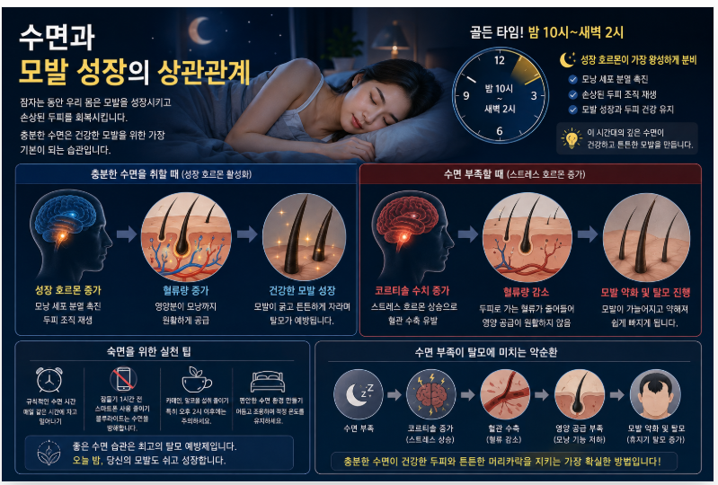 잠이 부족하면 머리카락이 빠지는 이유 1 image 34
