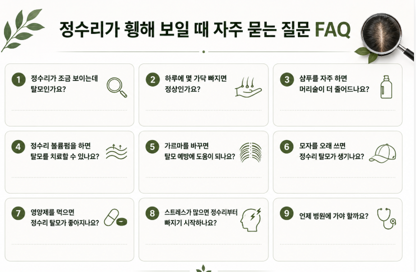 정수리가 휑해 보이는 이유 7가지, 탈모가 아니어도 두피가 잘 보일 수 있습니다 5 image 346