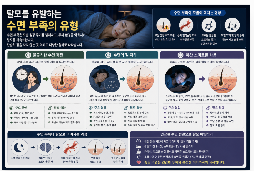 잠이 부족하면 머리카락이 빠지는 이유 2 image 35