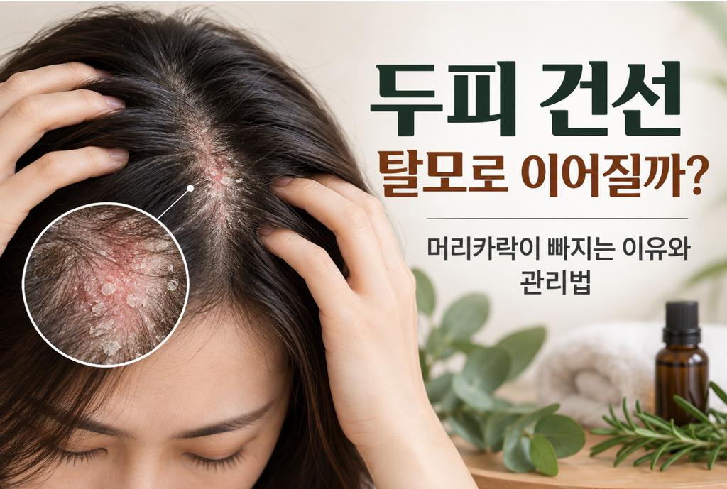 두피 건선 탈모로 이어질까? 머리카락이 빠지는 이유와 관리법 1 image 354