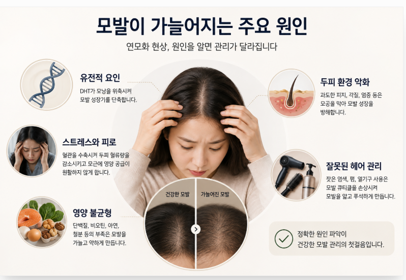모발이 가늘어지는 이유와 체계적인 관리법 1 image 41