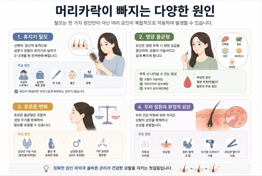 머리카락이 갑자기 많이 빠지는 이유와 대처법 1 image 79