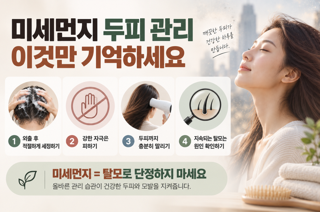 미세먼지가 두피와 탈모에 영향을 줄까? 모낭을 지키는 관리법 7 image 110