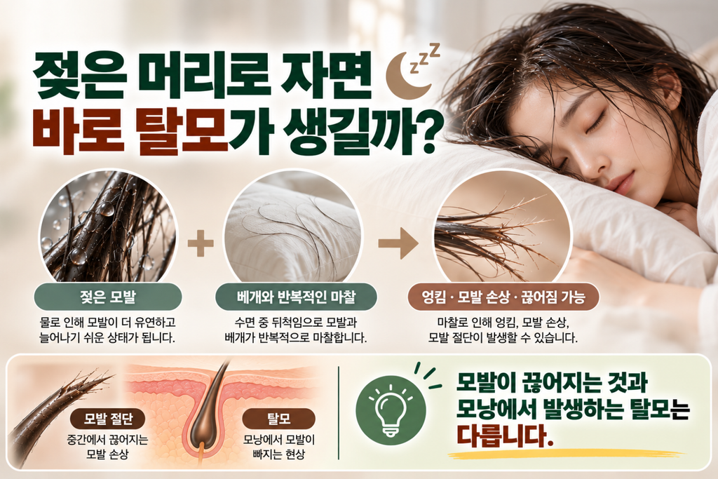 젖은 머리카락은 왜 잘 늘어날까? 모발 탄성·손상·올바른 관리법 4 image 173