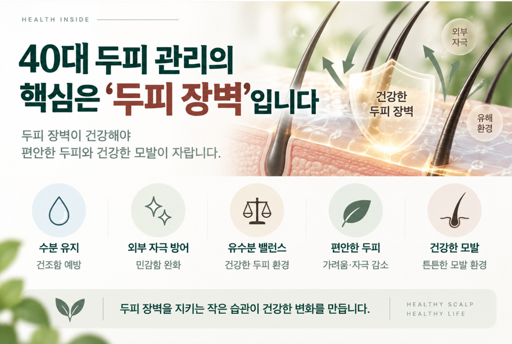 40대 두피 노화 신호 7가지|건조·가려움·민감해진 두피 관리법 3 image 22