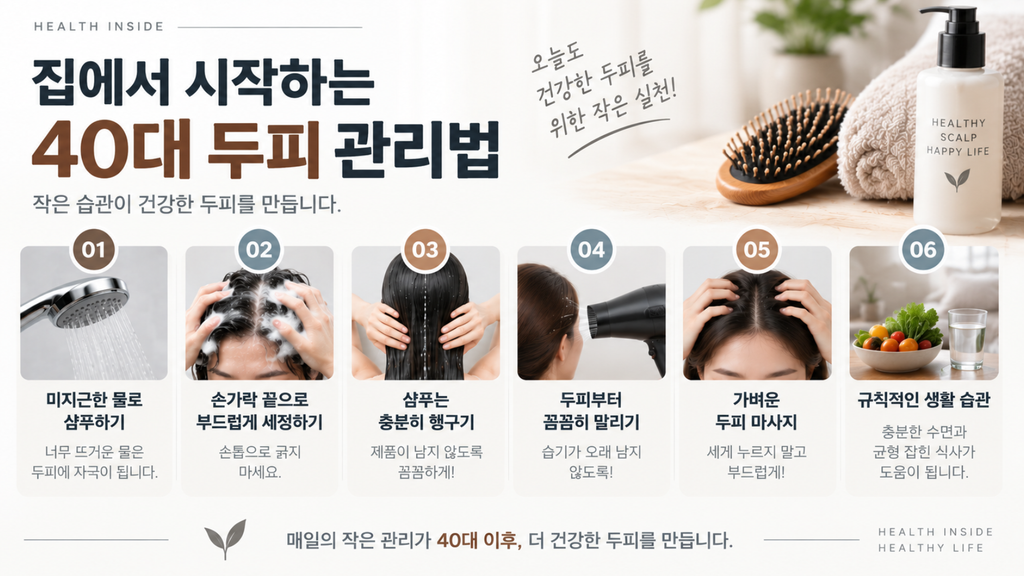 40대 두피 노화 신호 7가지|건조·가려움·민감해진 두피 관리법 5 image 24