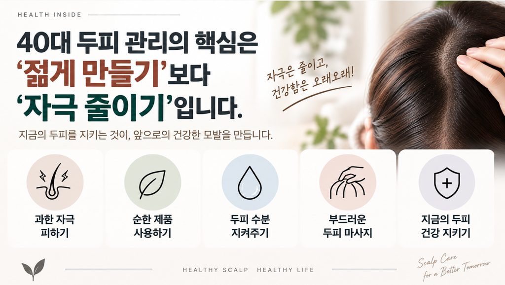 40대 두피 노화 신호 7가지|건조·가려움·민감해진 두피 관리법 9 image 28