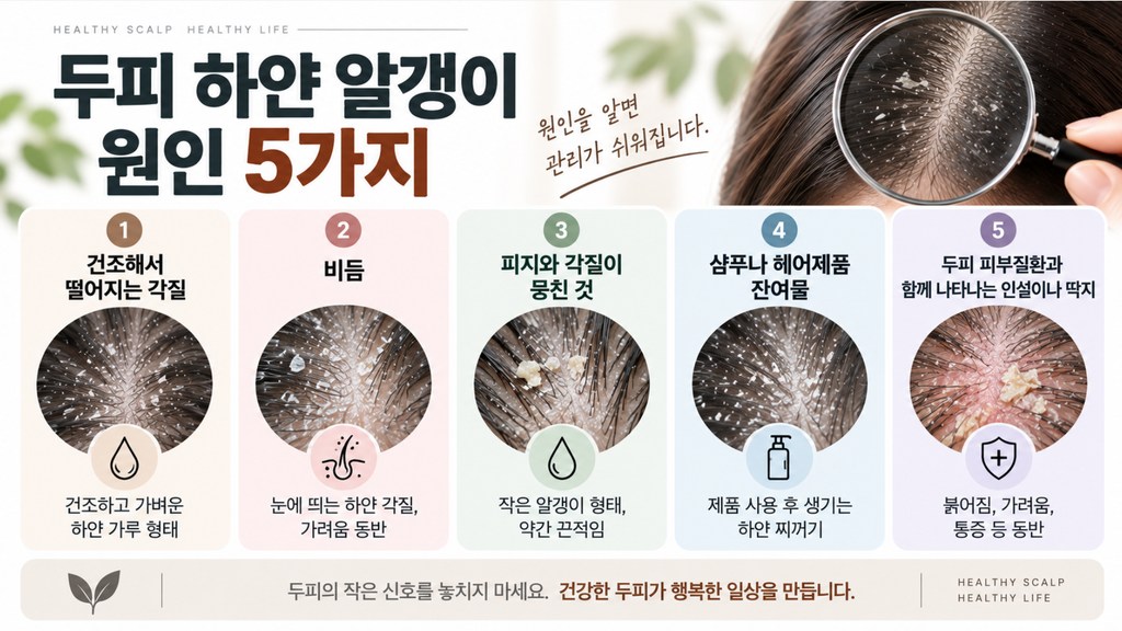 두피에 생기는 하얀 알갱이의 정체와 해결 방법 2 image 30