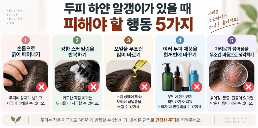 두피에 생기는 하얀 알갱이의 정체와 해결 방법 4 image 32