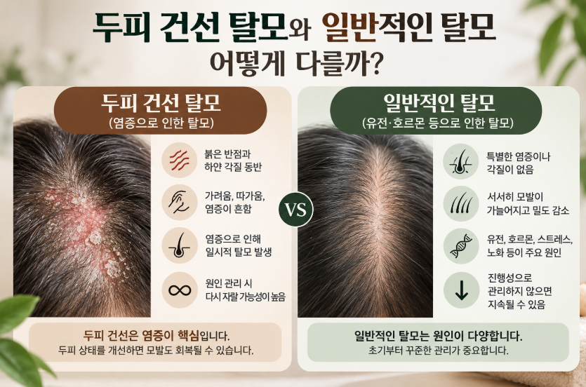 두피 건선 탈모로 이어질까? 머리카락이 빠지는 이유와 관리법 2 image 44