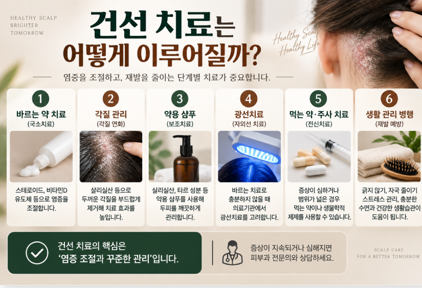 두피 건선 탈모로 이어질까? 머리카락이 빠지는 이유와 관리법 5 image 47