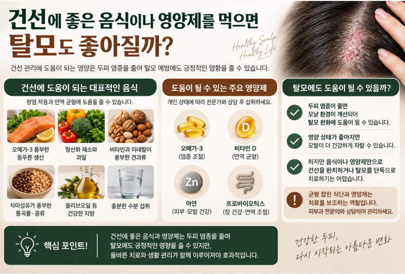 두피 건선 탈모로 이어질까? 머리카락이 빠지는 이유와 관리법 6 image 48