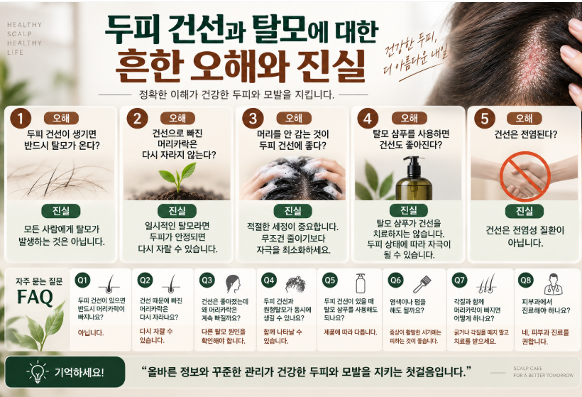 두피 건선 탈모로 이어질까? 머리카락이 빠지는 이유와 관리법 7 image 49