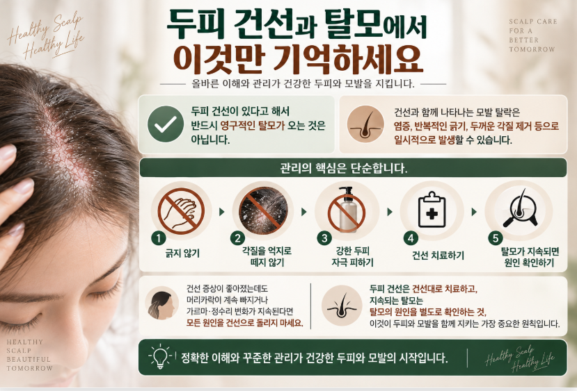 두피 건선 탈모로 이어질까? 머리카락이 빠지는 이유와 관리법 8 image 50