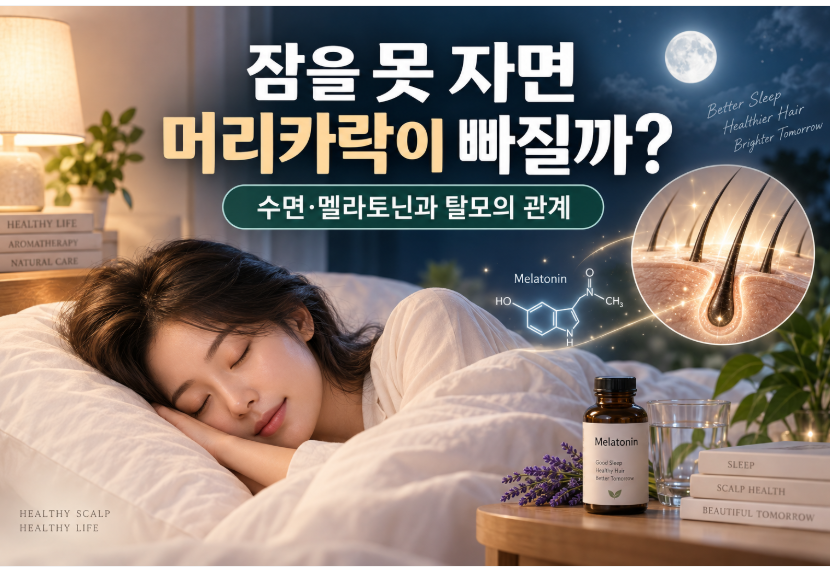 잠을 못 자면 머리카락이 빠질까? 수면·멜라토닌과 탈모의 관계 1 image 52