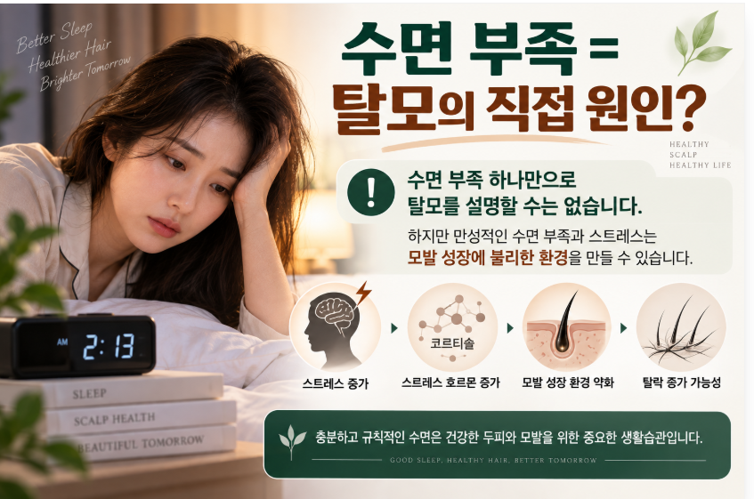 잠을 못 자면 머리카락이 빠질까? 수면·멜라토닌과 탈모의 관계 2 image 53