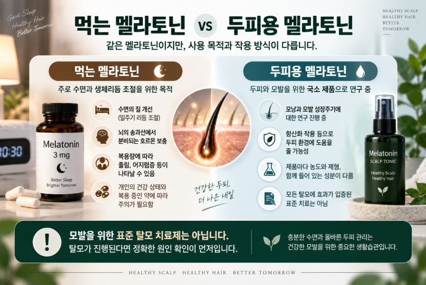 잠을 못 자면 머리카락이 빠질까? 수면·멜라토닌과 탈모의 관계 6 image 57