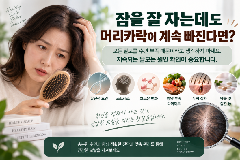 잠을 못 자면 머리카락이 빠질까? 수면·멜라토닌과 탈모의 관계 8 image 59