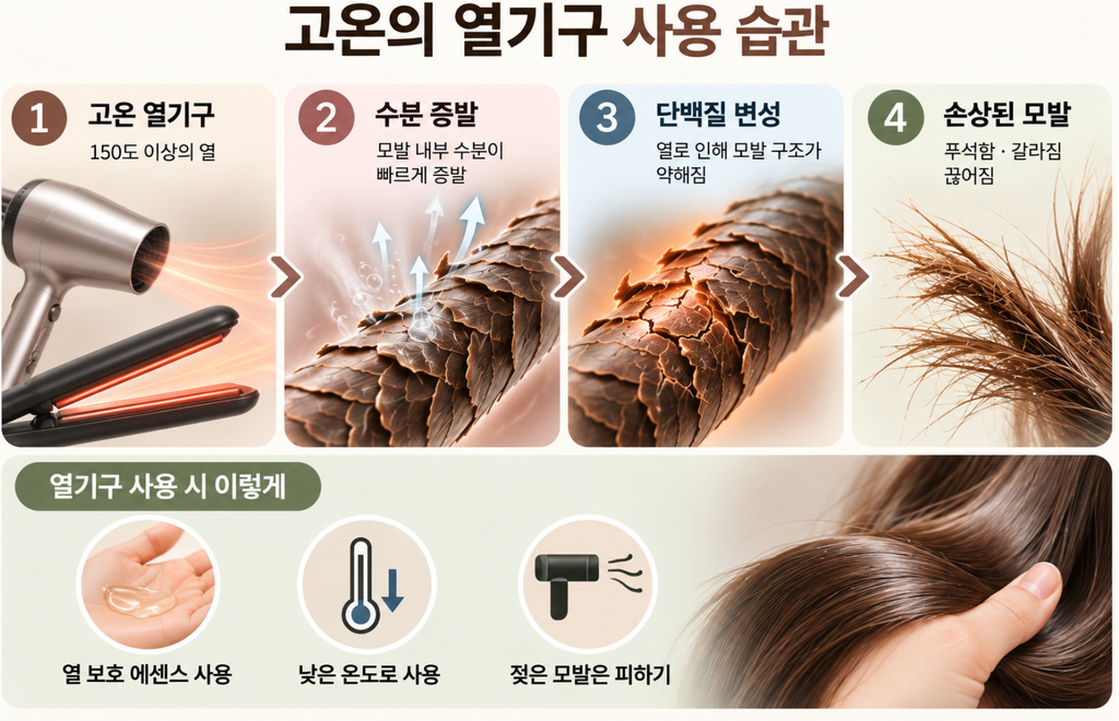 머리카락이 유난히 잘 끊어지는 이유 7가지와 건강한 머릿결 관리법 2 image 13
