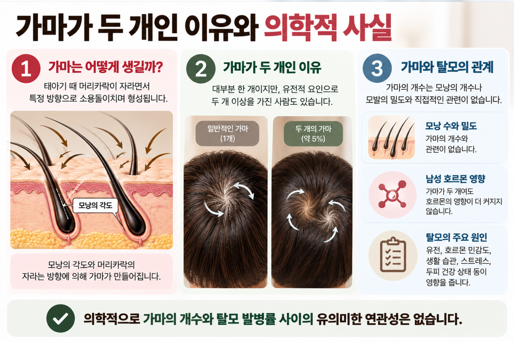 정수리 가마가 두 개라면 탈모 위험이 높을까요 2 image 49