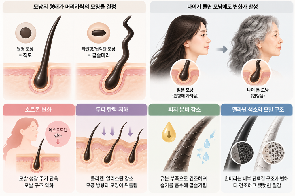 나이가 들면서 머리카락의 곱슬기가 변하는 이유와 대처법 1 image 6