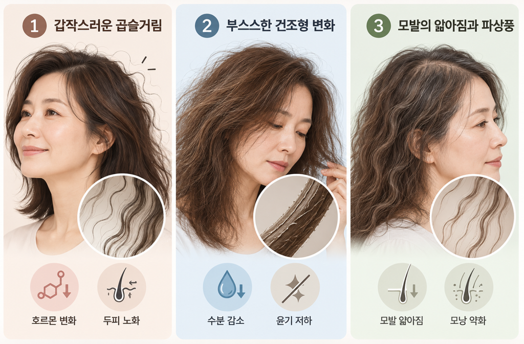 나이가 들면서 머리카락의 곱슬기가 변하는 이유와 대처법 2 image 7